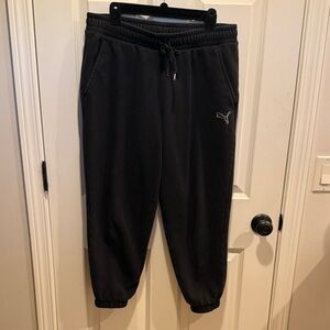 Puma Black Casual Sweatpants